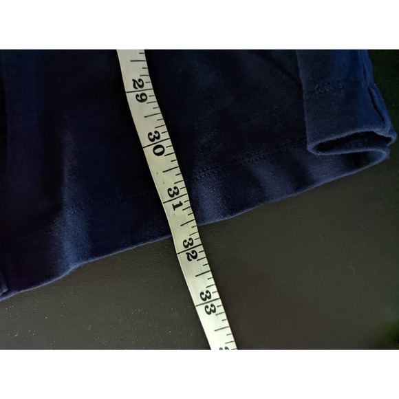 NEW YORK & COMPANY Navy Blue Button Down Casual Dress M - Picture 7 of 7